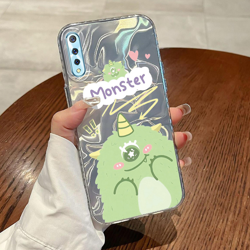 Casing Hp VIVO S1 VIVO S1 Pro Case Casing Pola unicorn HP Kasing Transparan Kasus premium ponsel Sil