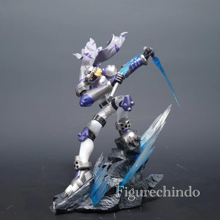 [ READY ] STATUE DIGIMON WOLFMON RECAST 25CM