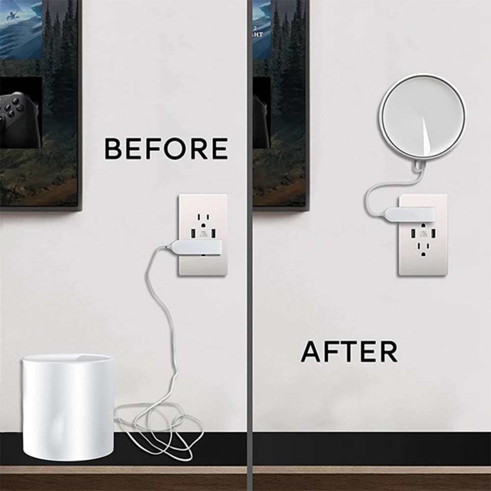 A67I 3Pcs Wall Mount Holder For Tp-Link Deco X20, Deco X60 Whole-Home Mesh Wifi System, Compatible