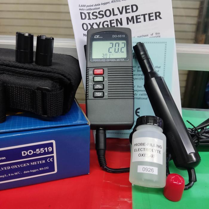 Lutron DO-5519 Dissolved Oxygen Meter - alat ukur oxygen terlarut dalam air