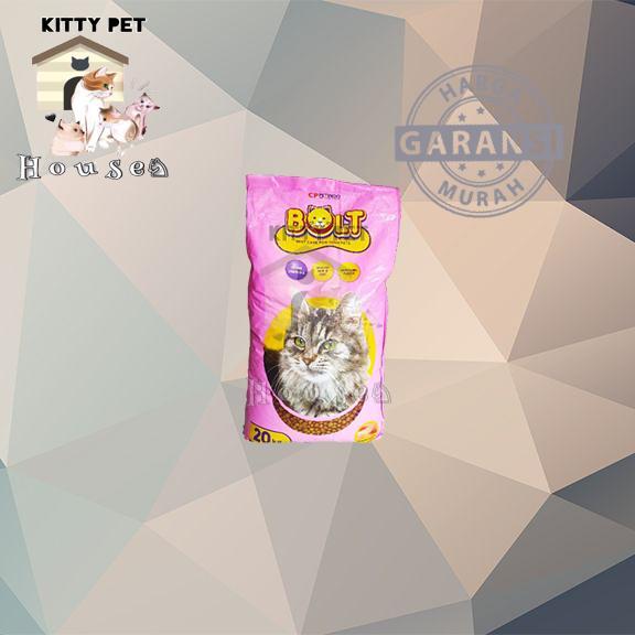 Makanan Kucing Bolt Salmon 20Kg Khusus &