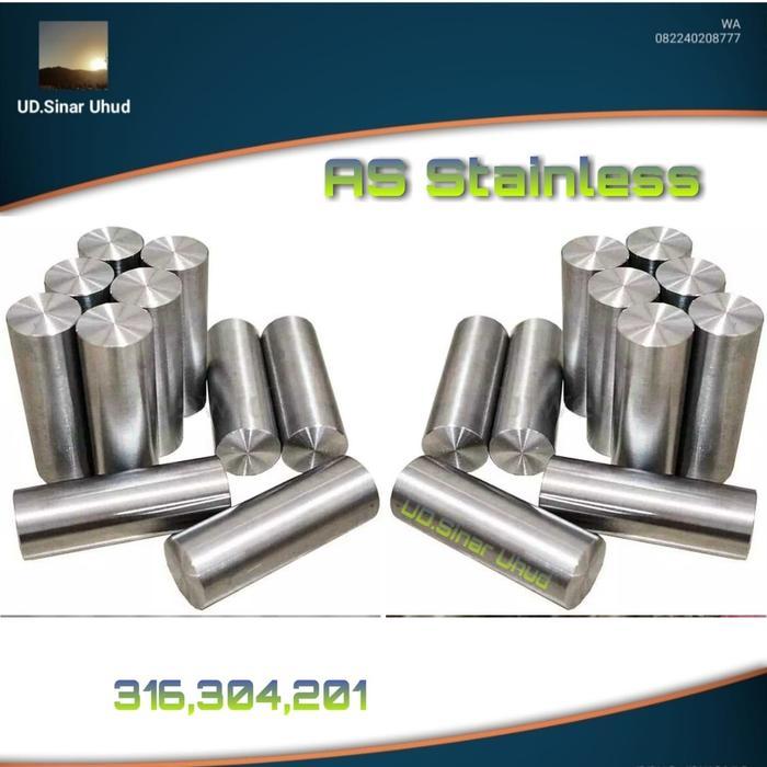 As Stainless 304 Diameter 38mm Panjang 20cm