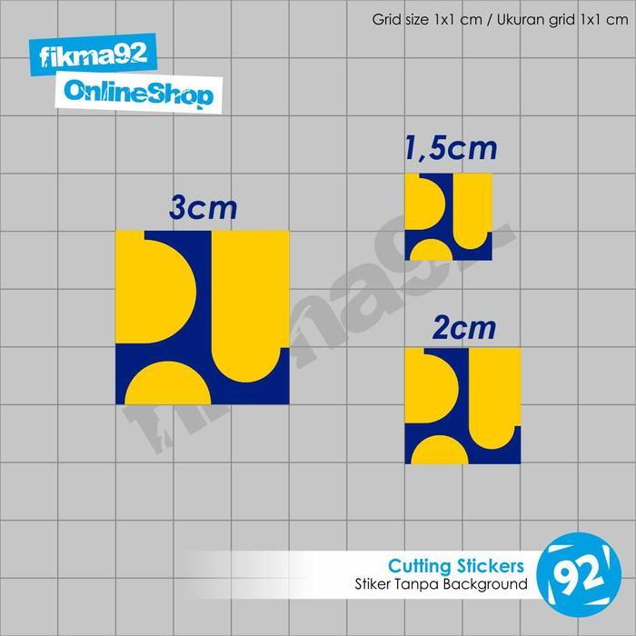 Stiker Sticker Logo Kementerian Pekerjaan Umum PU PUPR