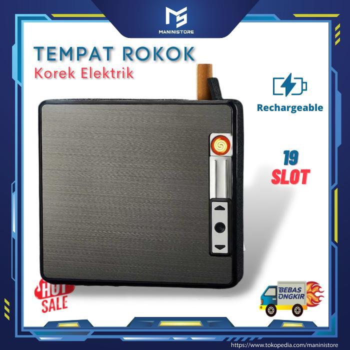 Cover Kotak Tempat Rokok Korek Elektrik Box Rokok 10 19 20 Slot