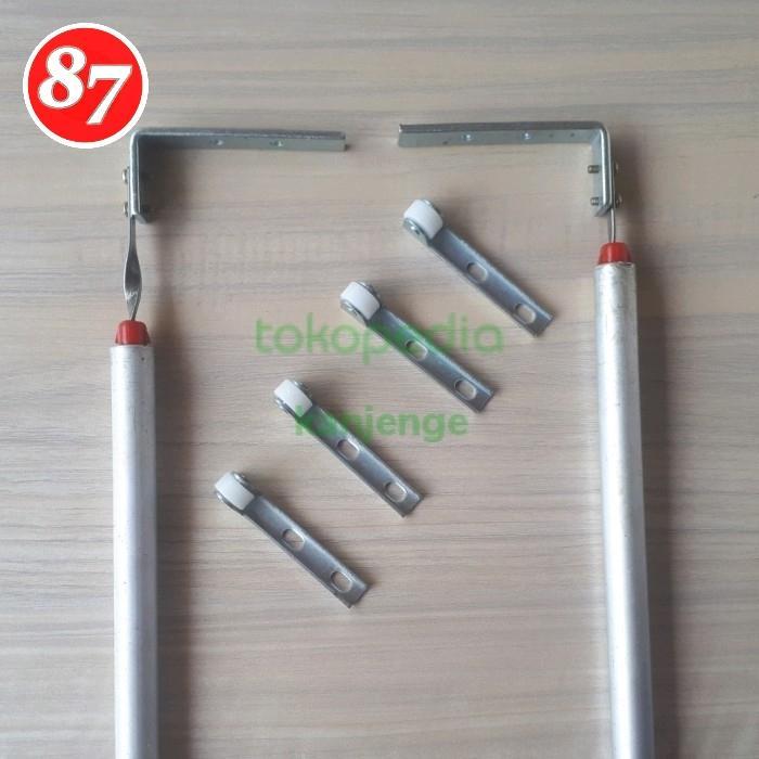 Rel vertikal uk.65cm rel jendela sliding vertikal