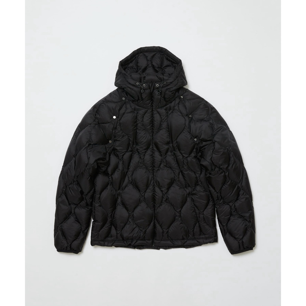 "BAL" Taion quilted 95 fleece removable hooded down jacket vest