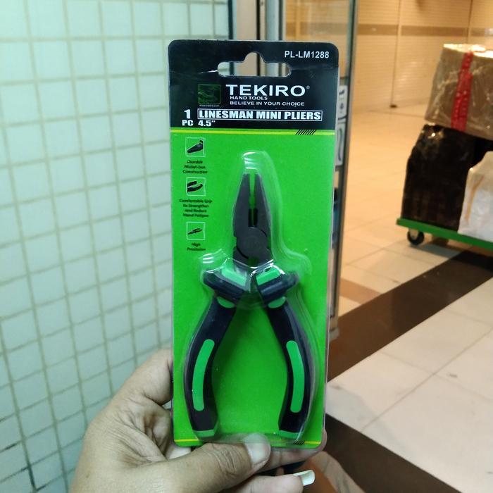 Tekiro tang kombinasi 4.5" inch / tang kecil / tang pendek kombinasi