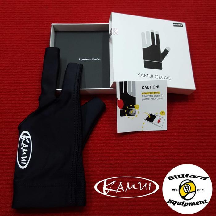 Kamui Glove Black Sarung Tangan Billiard
