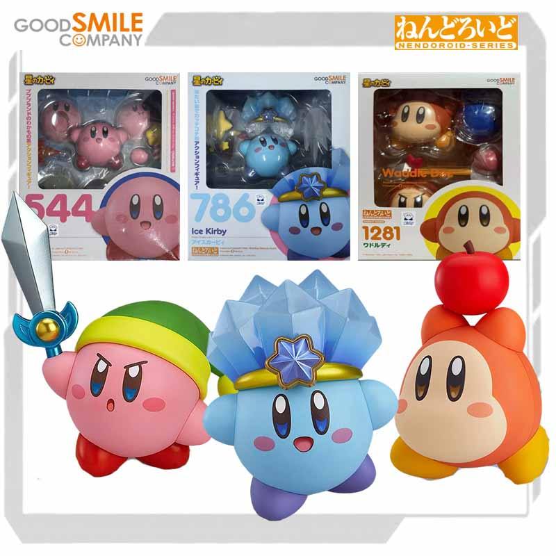 Original MODEL KIT NENDOROID 544 Kirby 1281 Waddle Bee 1883 Kirby 3Oth Anime Action Figure Model Toy