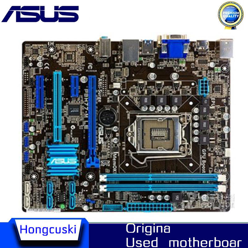 Used For P8H77-M LE 1155 Desktop Motherboard H67 Socket LGA 1155 DDR3 USB3.0 SATA3 uATX motherboard 