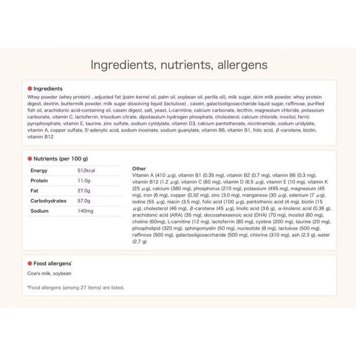 Morinaga Hagukumi Susu Formula Jepang Terlaris