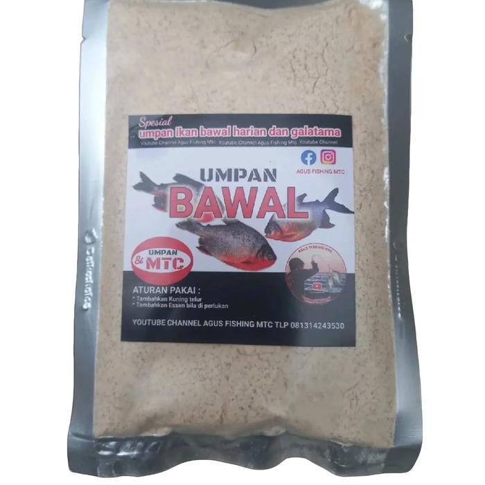 New Umpan bawal siap pakai, pelet bawal, umpan bawal harian, umpan bawal si mtc Pancing Ikan