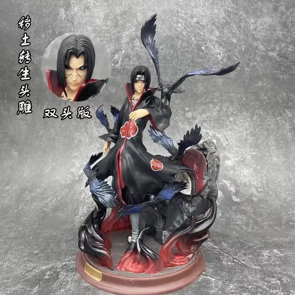 Shippuden Anime Figure Akatsuki Gk Uchiha Itachi Tsukuyomi Manga Statue Pvc Action Figure