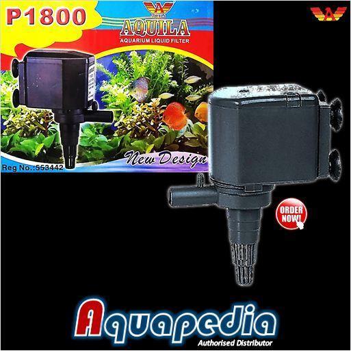 TerbaikGan- Aquila P-1800 Pompa Celup Aquarium Submersible Water Pump