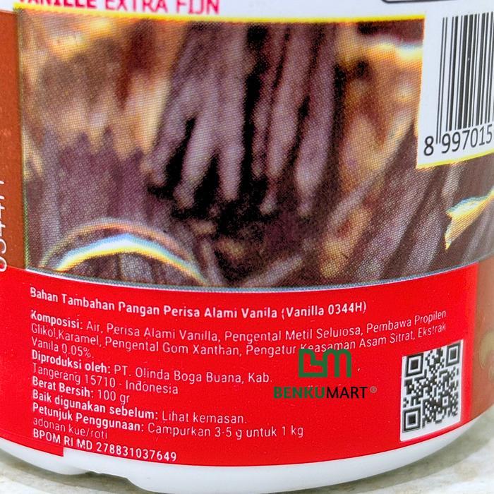 ls56- Jansen Vanilla Extract Extra Fine 100 Gr Vanilla Jansen 100 Ml