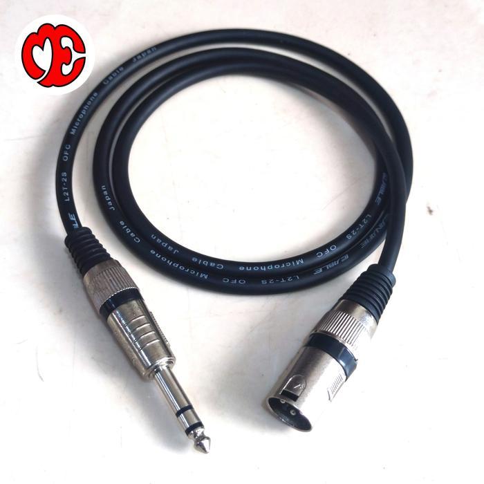 kabel Xlr Male To Jack Akai Stereo 7 Meter