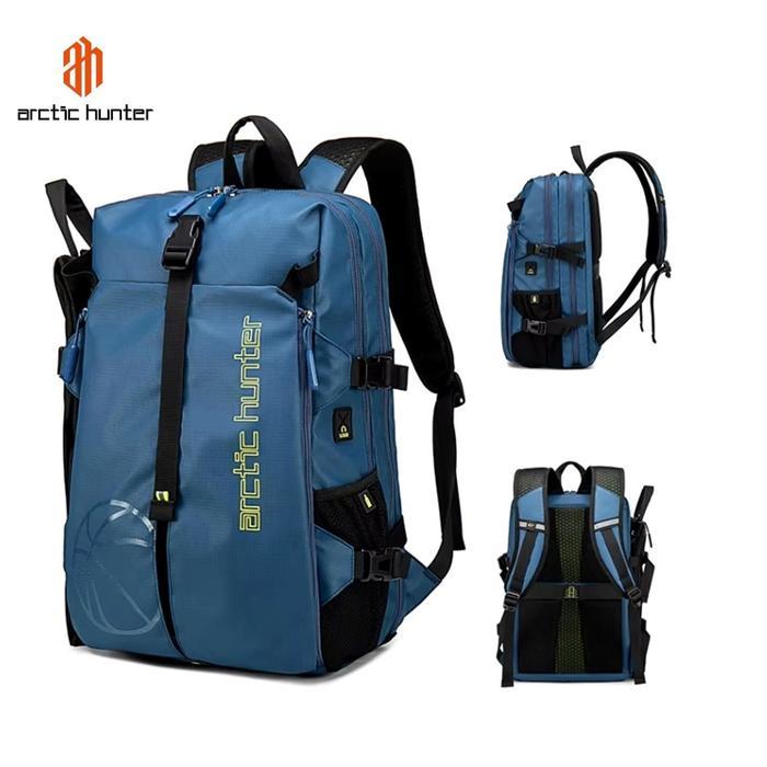 B00391 Tas Arctic Hunter Ransel Pria Wanita Laptop 15.6 Sporty Olah Raga Basket