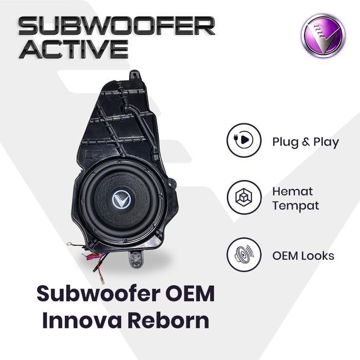 Venom Subwoofer Aktif Oem Audio Mobil Plug N Play