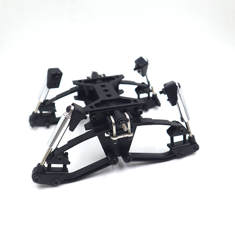 Front Axle Assembly Model Front Suspension Axle For 1/14 Tamiya Rc Truck Trailer Tipper Scania