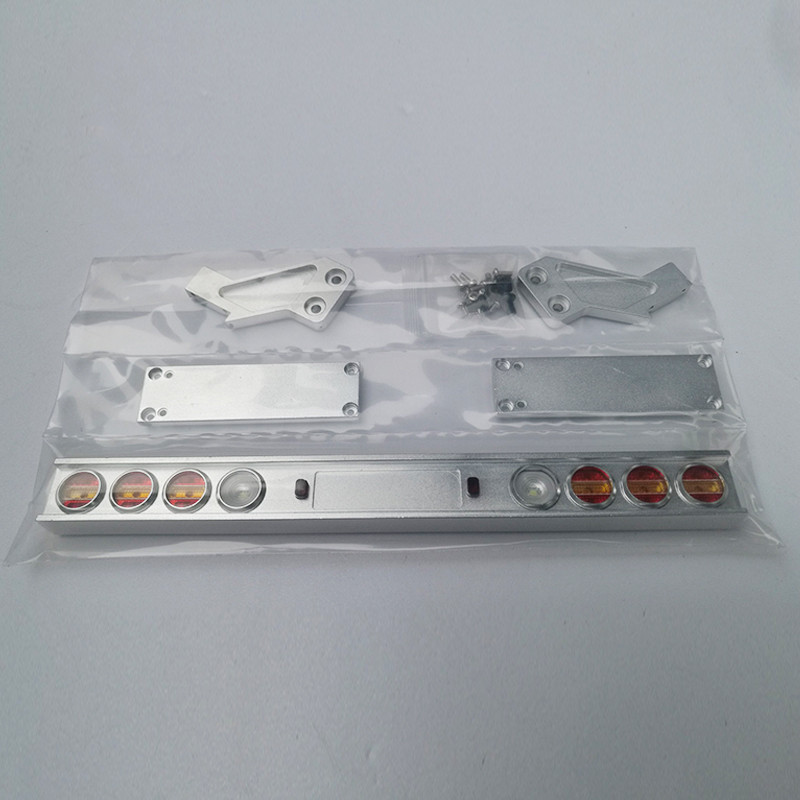 Metal Container Tail Light Led Modified Trailer Spotlight For 1/14 Tamiya Rc Truck Trailer Scania