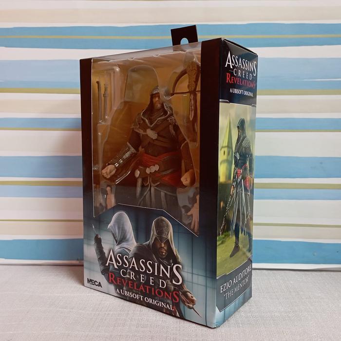 ACTION FIGURE NECA ASSASSIN'S CREED REVELATIONS EZIO AUDITORE THE MENTOR