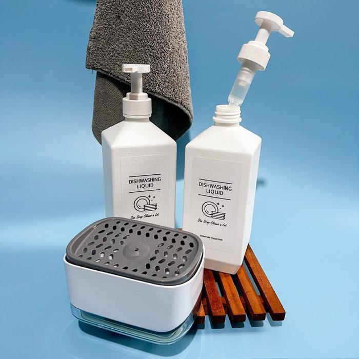 Ecoco - Botol 1000Ml Refill Kosong Pump Tempat Sabun Cuci Piring Pel Pewangi