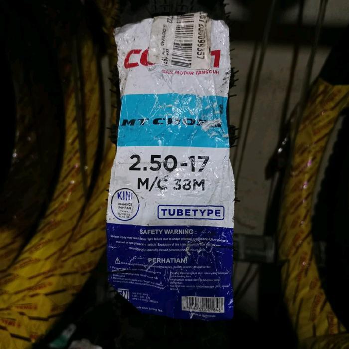 250-17 MT Cross Ban Luar Trail Ring 17 Corsa Tubetype Untuk Motor Bebek