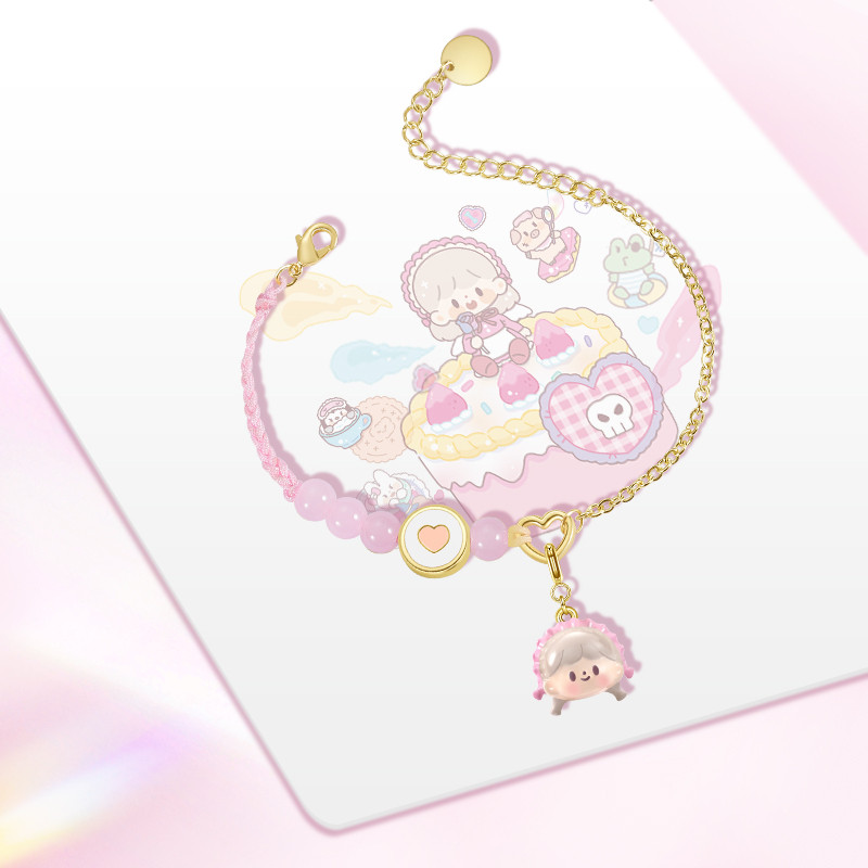 Zhuo Dawang Sweet Candy Blind Box Guess Bag Mystery Box Toys Doll Cute Bracelet Light Luxury Small a