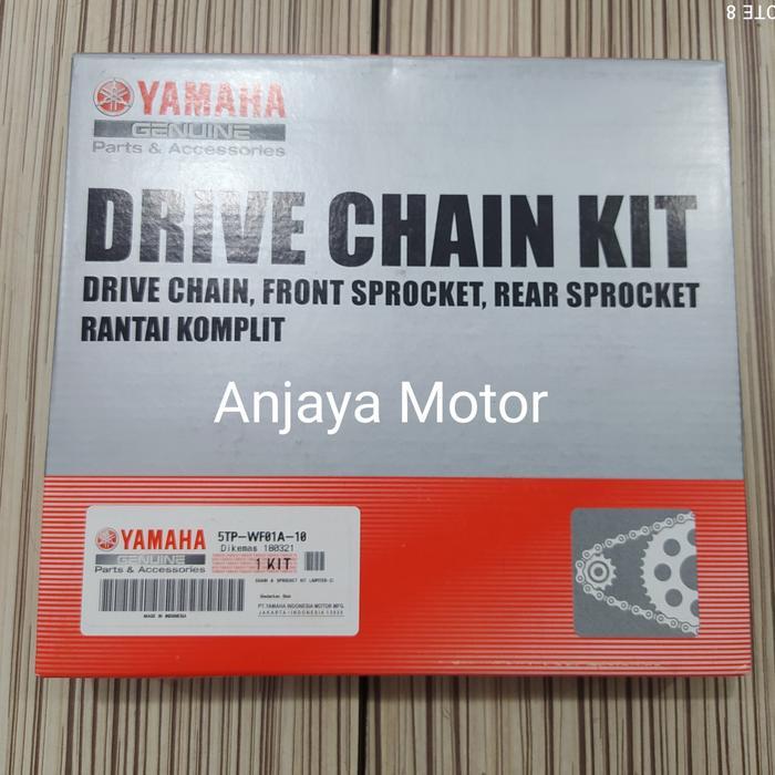 Sale Girset Gear Set Rantai Jupiter Z Burhan Jupiter Z Lama Original Yamaha