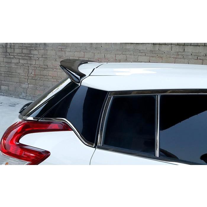 For Toyota Yaris Yarisl Spoiler Abs Material Car Rear Wing Primer Color Rear Spoiler For Toyota