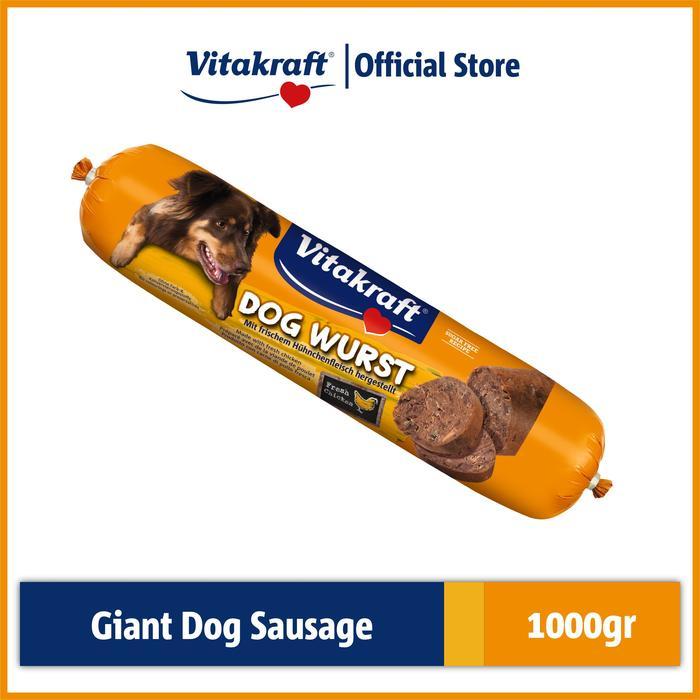 roza- Vitakraft Dog Wurst Chicken 1 Kg Dog Sausage. Sosis Makanan Anjing