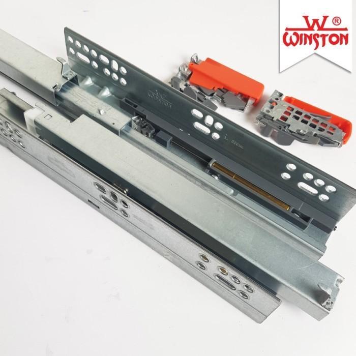 Rel Laci Tandem Winston 30Cm 35Cm 40Cm 45Cm 50Cm 55Cm 60Cm Double Extention Slowmotion Rel Tandem