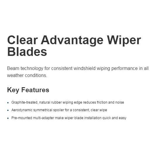 WIPER FRAMELESS 18" / 19" / 20" BOSCH ORIGINAL