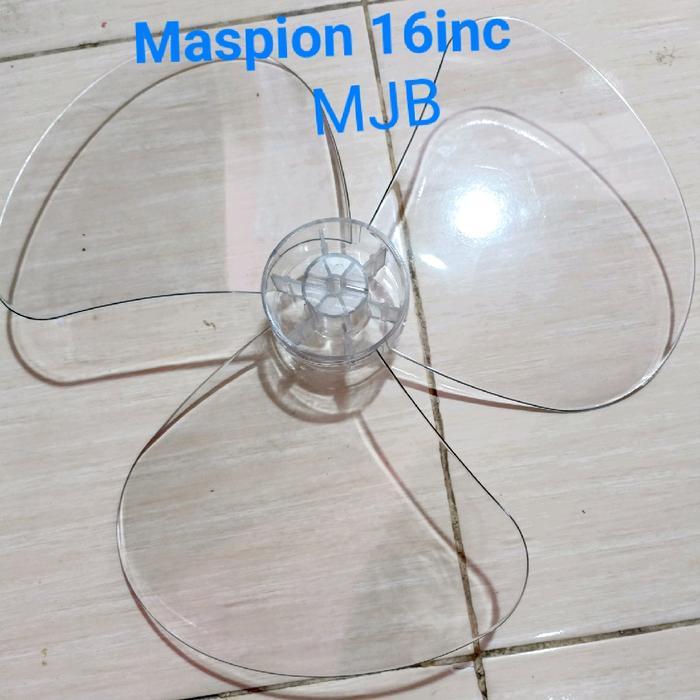 Baling kipas angin untuk 16inc Maspion (dll dengan mmode dan bentuk sama) bahan mika Fan
