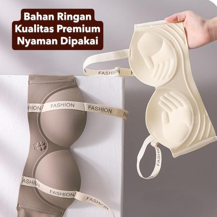 Aurora Bh Wanita Lembut & Ringan Bra Tanpa Kawat Seamless, Tidak Meninggalkan Bekas S-Xl-2401