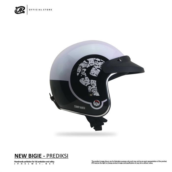 Terbaru - Helm JP Retro New Bigie Prediksi