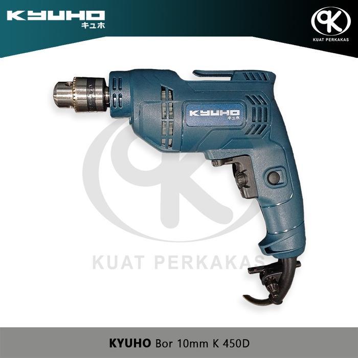 Kyuho bor 10mm K450D Mesin Bor Listrik Tangan