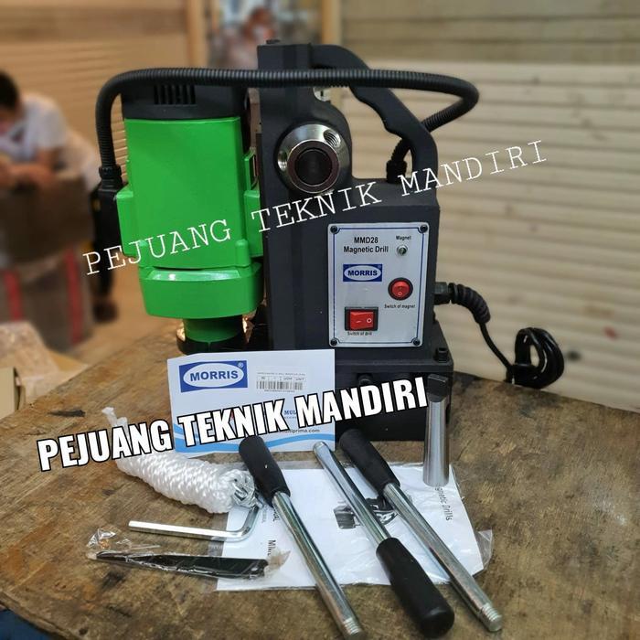 Terhemat Mesin Bor Magnet 28Mm Leopard / Magnetic Drill Leopard 28Mm Bor Magnet Terlariss !!