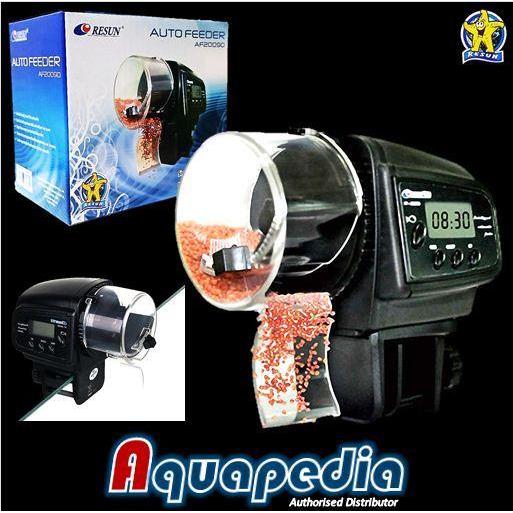 TerbaikGan- Resun Af-2009D Pemberi Pakan Ikan Otomatis Aquarium Aquascape Auto Feeder Af2009D