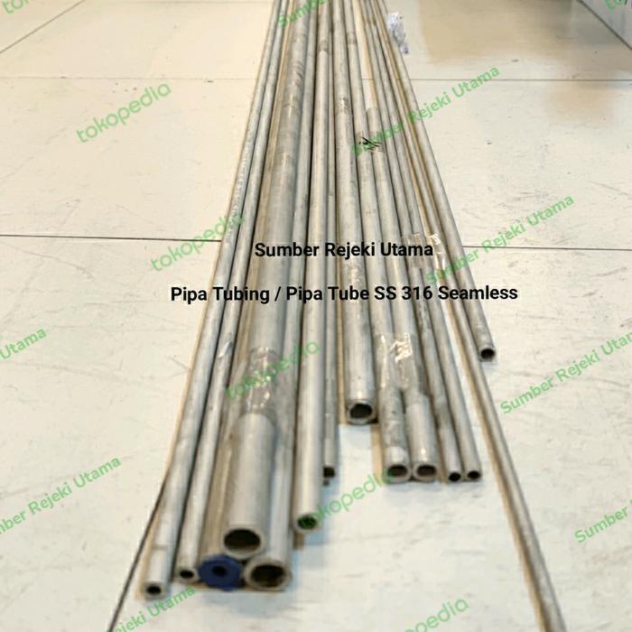 Pipa Tube Pipa Tubing Stainless Ss 316 Od 12Mm Seamless