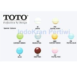 closet jongkok TOTO CE7 Blue - Biru Telor Asin - Kloset jongkok toto