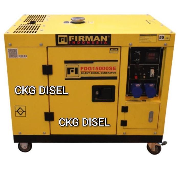 Genset Silent Diesel Generator Listrik Firman FDG15000SE 8Kw 1phase