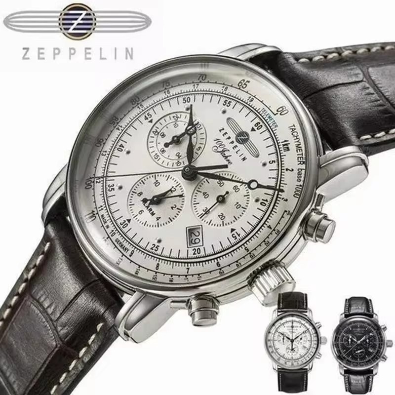 Zeppelin Airship Commemorative Version Men'S Retro Business Leisure Men'S Watch Fashion Watch
