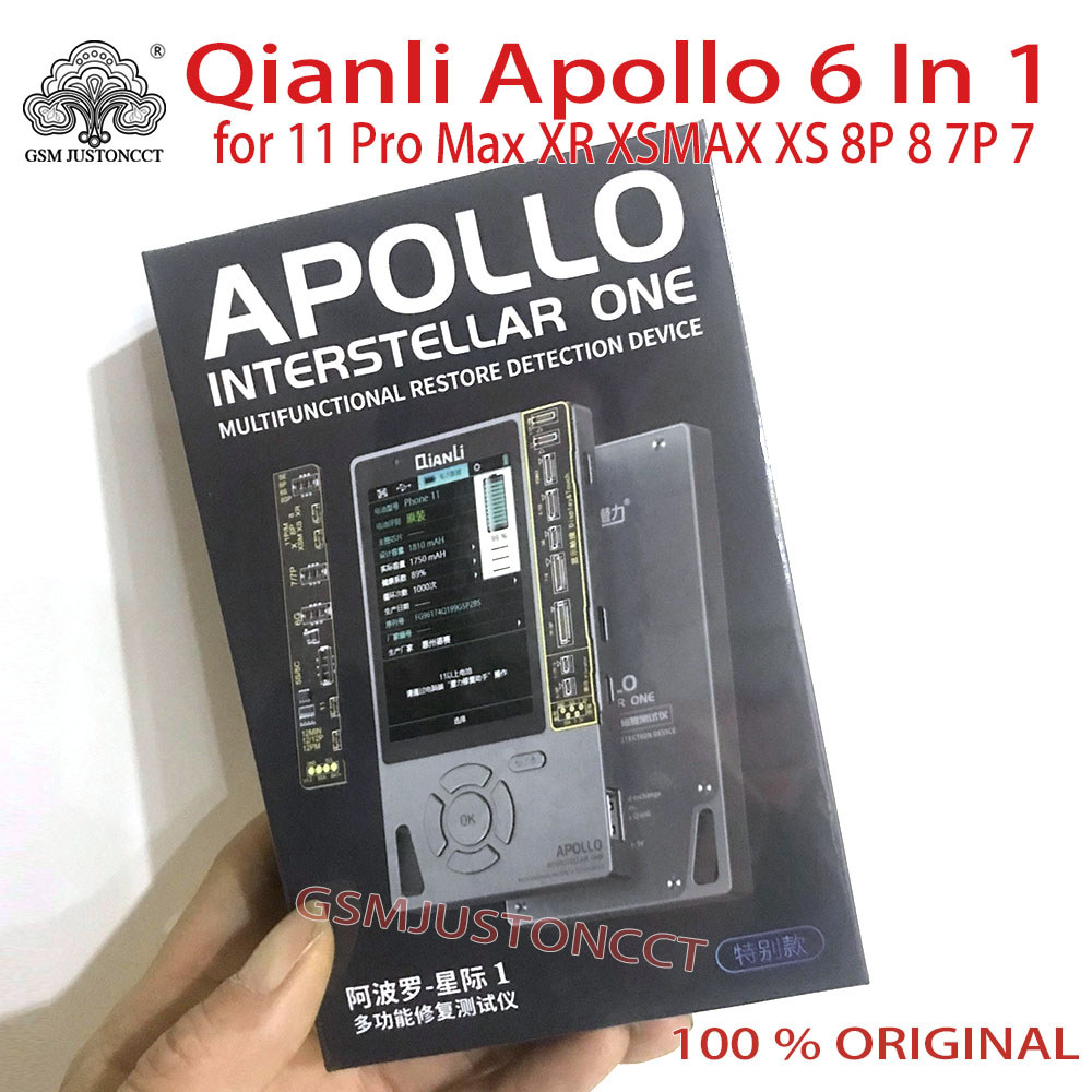 Qianli Apollo Restore Detection Device  True Tone  Battery Headset  Baseband Repair  6 in 1  11 Pro 