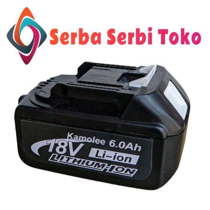 kks BATERAI IMPACT WRENCH KAMOLEE 18V 6.0AH BATRE BOR KAMOLEE GERINDA KAMOLEE DLL