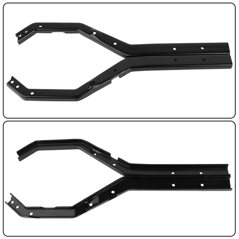 Heavy Duty Wheelbase Adjustable Metal Chassis Frame Rail Set for 1/10 RC Crawler Axial SCX10 III Gla