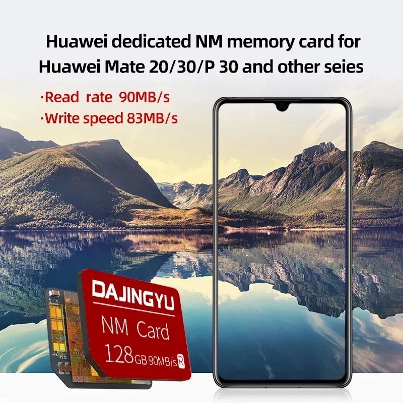 NM card 128/256GB nano storage card suitable for  Mate40 Mate30 Mate 20X Pro P40 Pro series NM/SD/US