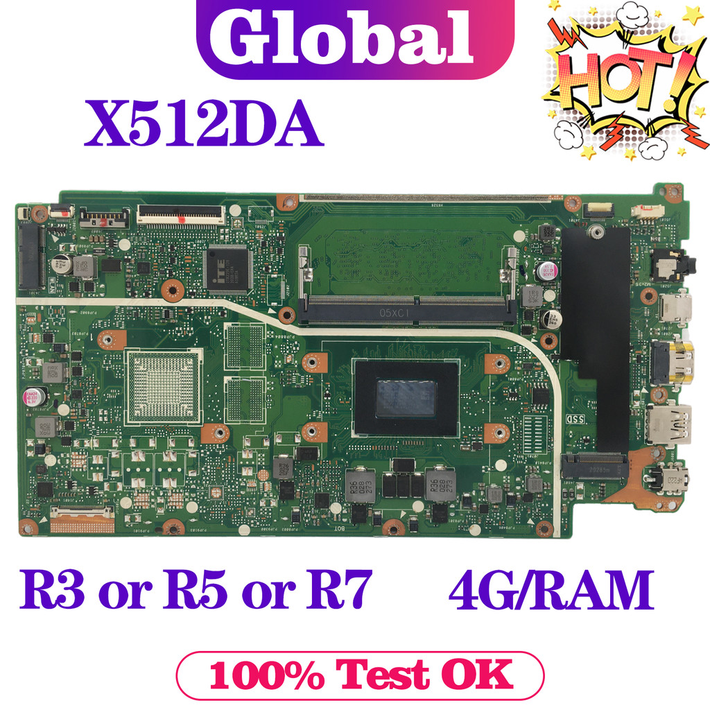 X512DA Mainboard For ASUS Vivobook X512DK M5050DA F512D A512DA A512DK S512DA X712DA X712DK Laptop Mo
