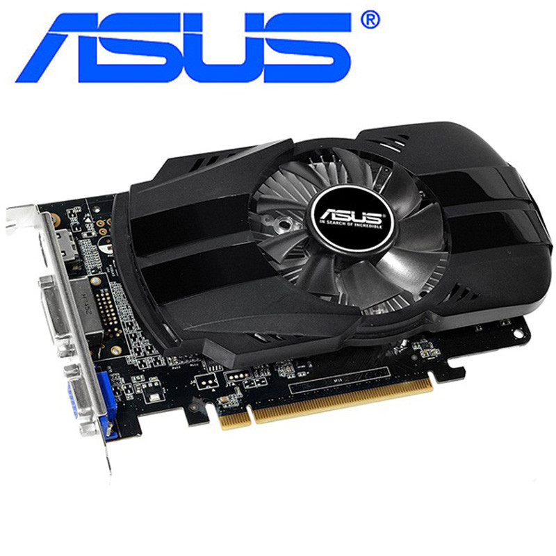 ASUS Graphics Card GT740 1GB 128Bit GDDR5  Video Cards for nVIDIA Geforce GT 740 Hdmi Dvi Used VGA C