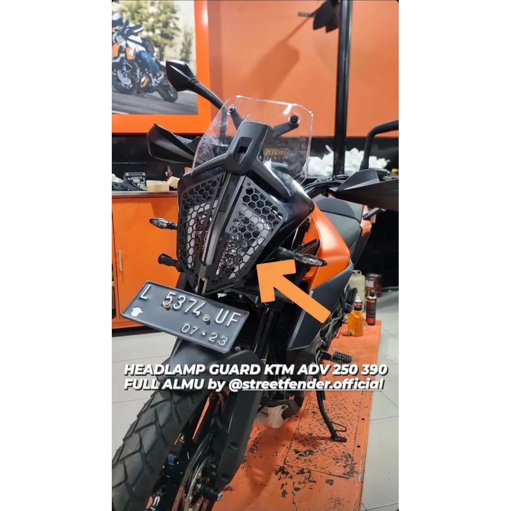 Cover Headlamp / Head Lamp Guard KTM ADV 390 Adventure